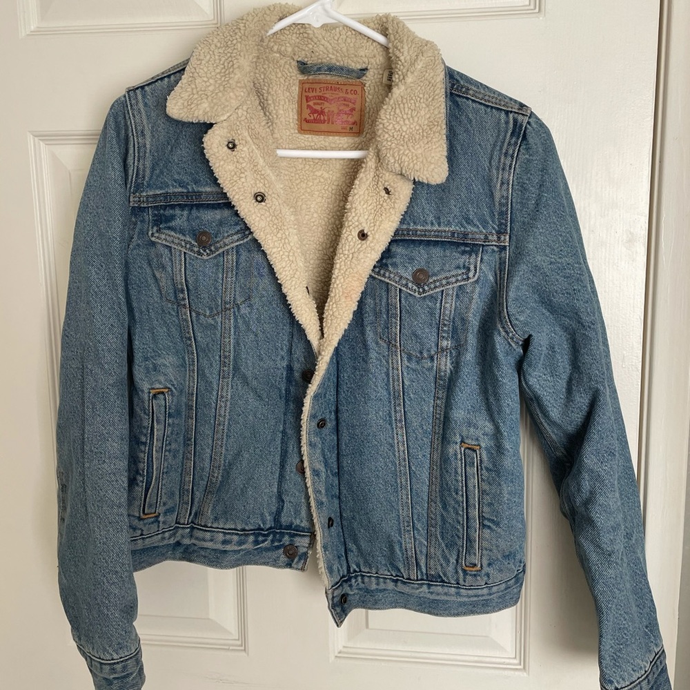 Levi Sherpa Trucker jacket